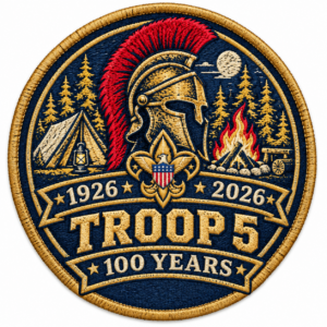 Troop 5 100th Anniversary Patch